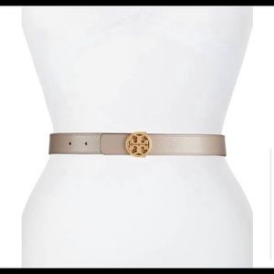 Classic Tory Burch Reversible 1” Logo Belt